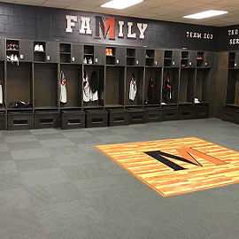 locker room